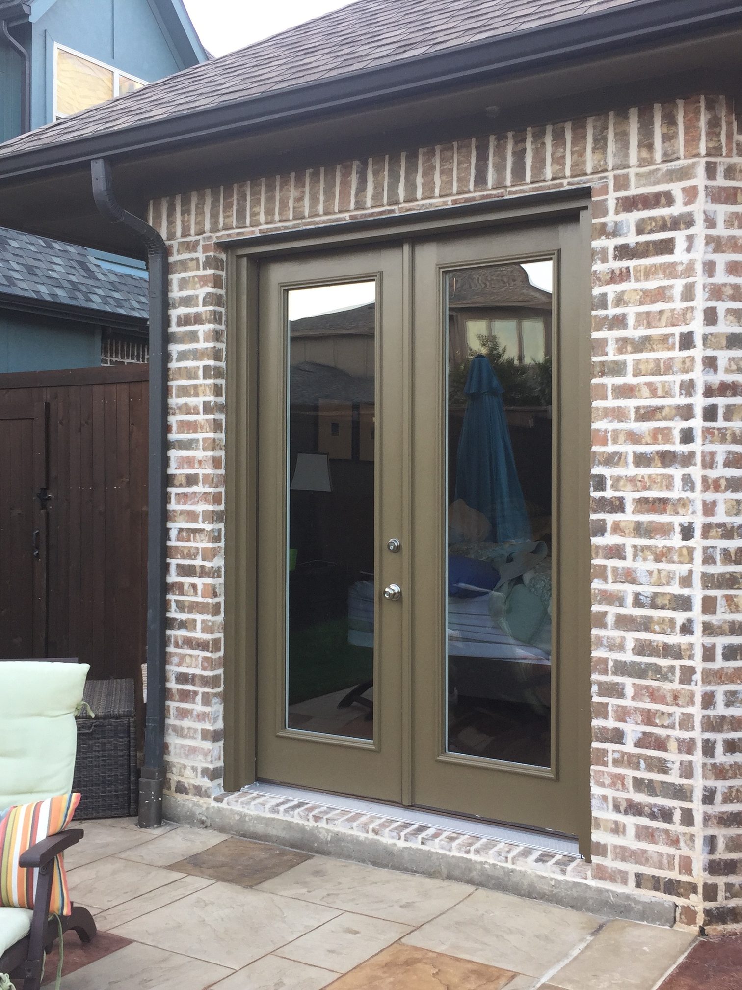 Patio and French Doors in Addison, TX