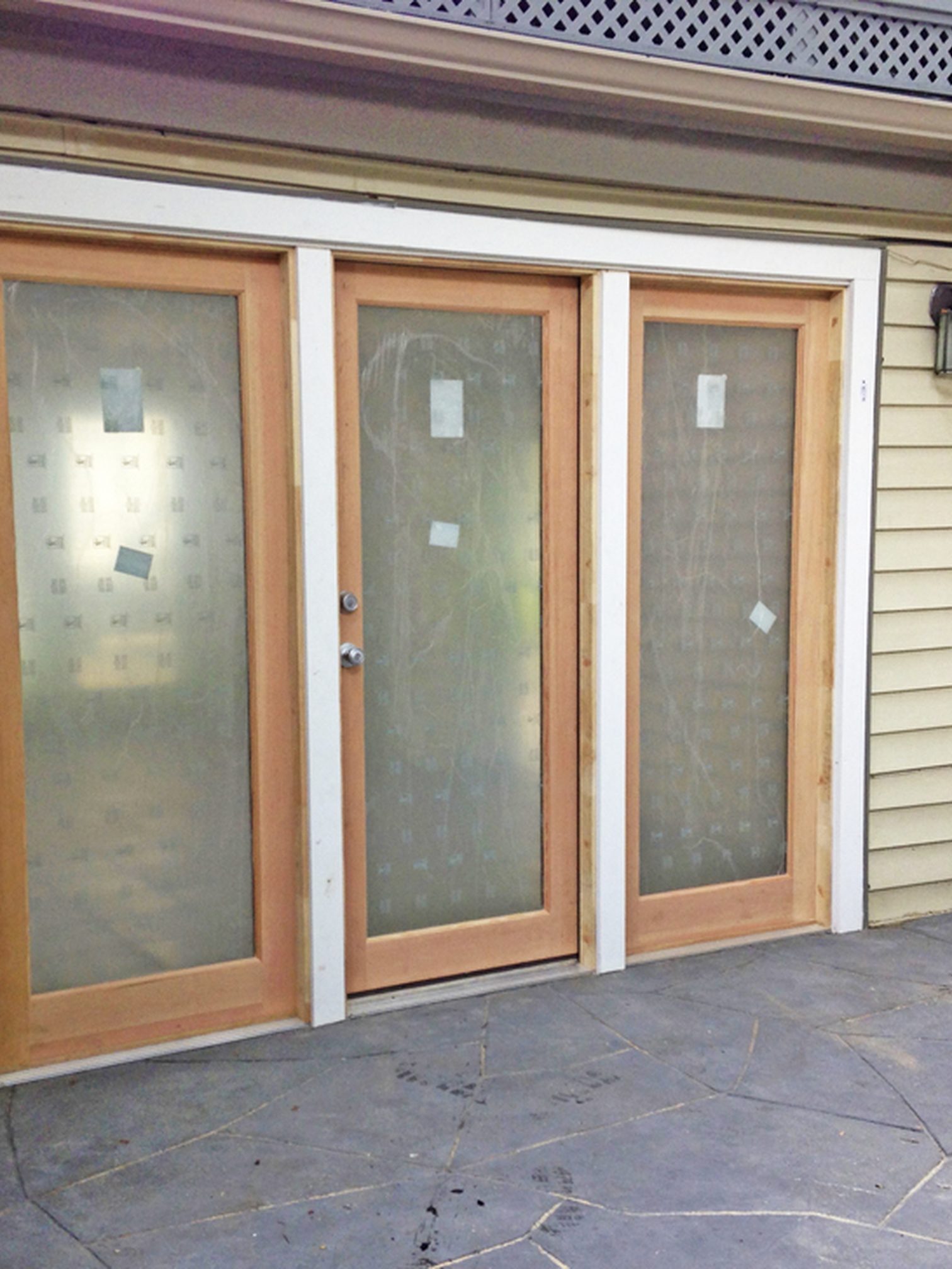 Patio and French Doors in Weatherford, TX