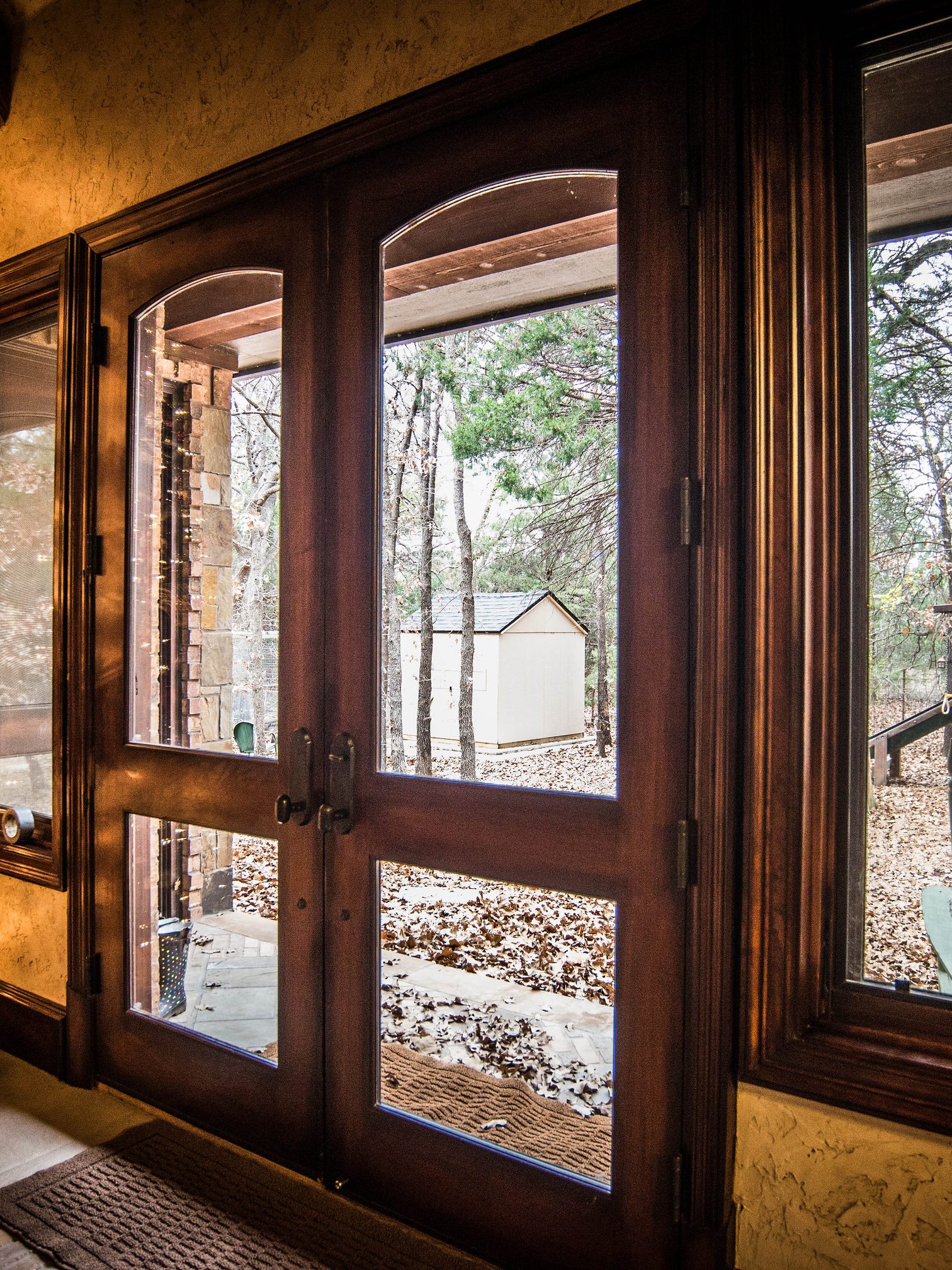 Patio and French Doors in Euless, TX